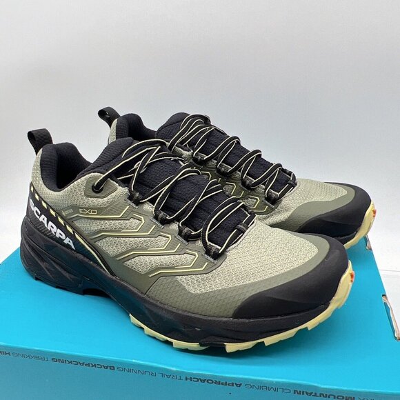 Scarpa Rush 2 GTX Women’s Hiking Trail Running Shoes Sage Dusty Yellow US 7.5 B - Picture 3 of 10